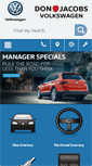 Mobile Screenshot of donjacobsvolkswagen.com